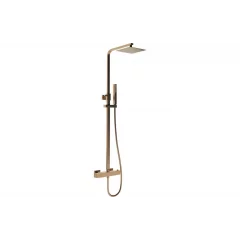 Shower Columns Brushed Bronze