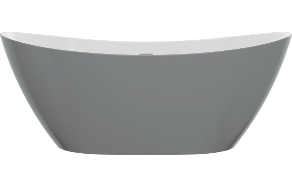 Belmont Freestanding 1700x780x690mm Bath - Grey